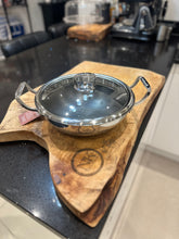 Load image into Gallery viewer, Naz's Kitchen HONEYCOMB Stainless Steel Wok Kadai with Glass Lid (Copy)
