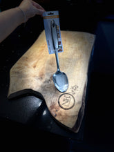 Load image into Gallery viewer, Naz’s Stainless Steel Soft Touch Spoon
