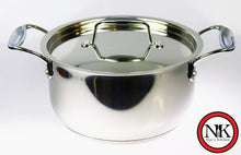 Load image into Gallery viewer, Naz&#39;s Kitchen Stainless Steel Casserole Pot
