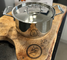 Load image into Gallery viewer, Naz&#39;s Kitchen Stainless Steel Casserole Pot
