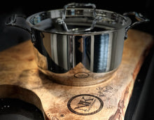 Load image into Gallery viewer, Naz&#39;s Kitchen Stainless Steel Casserole Pot
